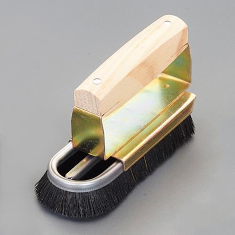 エスコ EA109K-2 130mmコテ型ブラシ(豚毛製) 1個(ご注文単位1個)【直送品】