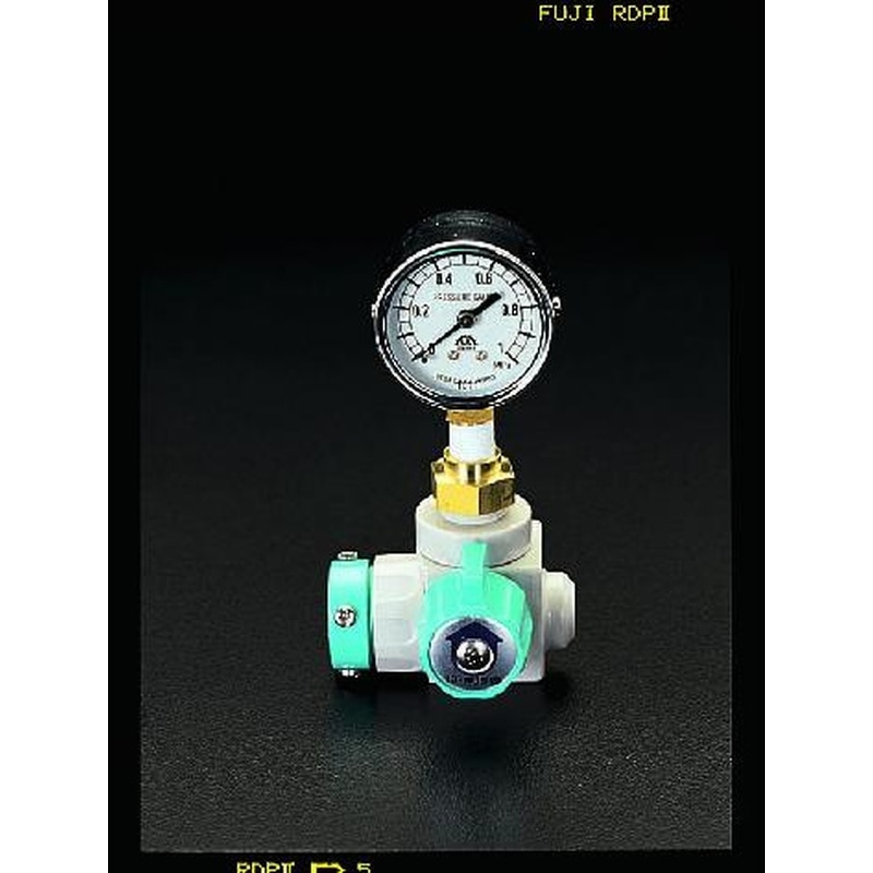 エスコ EA115F-1 水圧テストゲージ 1個(ご注文単位1個)【直送品】