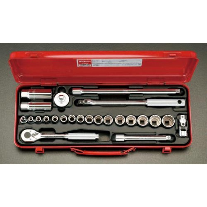 エスコ EA618B-11 3/8”DRソケットレンチセット 1個（ご注文単位1個）【直送品】