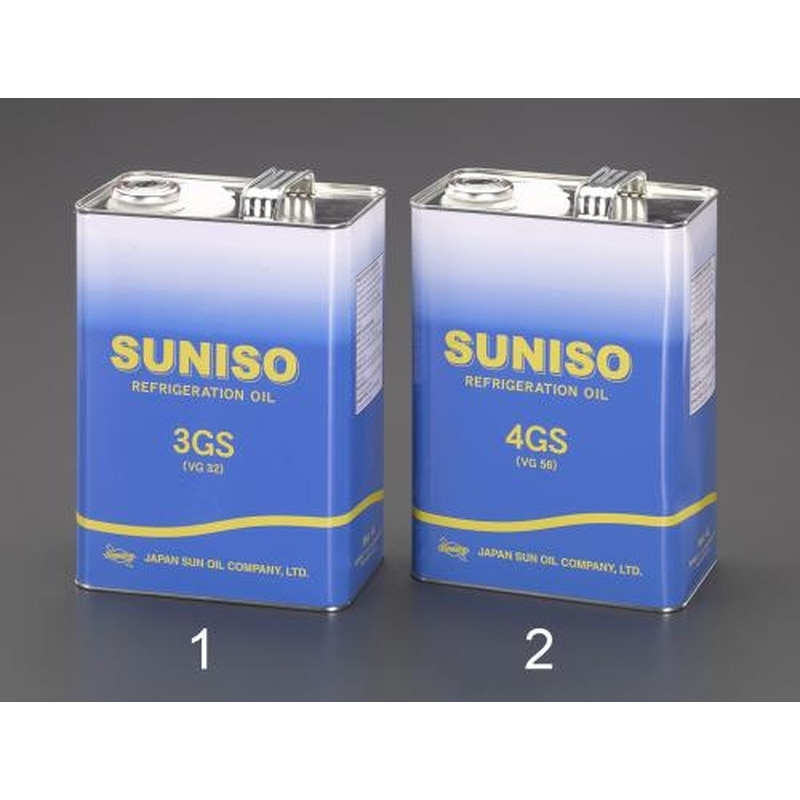 エスコ EA130-1 4.0L冷凍機オイル(スニソ3GS) 1個(ご注文単位1個)【直送品】