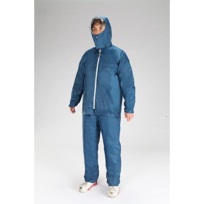 エスコ EA996XP-3C[LL]レインウェアー(ネイビー) 1個（ご注文単位1個）【直送品】