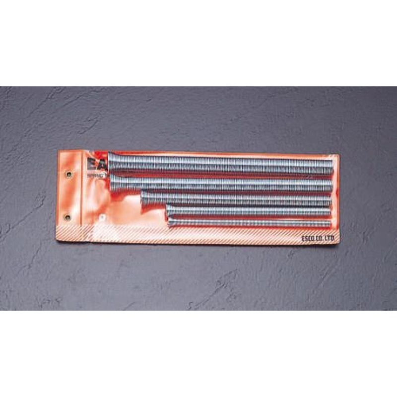 エスコ EA218 5本組スプリングベンダー(スチール製) 1個(ご注文単位1個)【直送品】