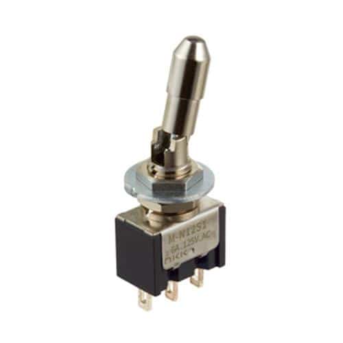 エスコ EA940DH-134A 125V/6A 2極双投トグルスイッチ(レバーロック型) 1個 （ご注文単位1個）【直送品】