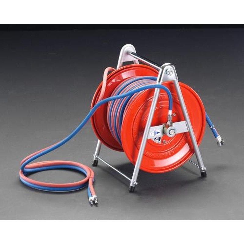 エスコ EA300-10 30mガスリール(酸素・アセチレン用) 1個（ご注文単位1個）【直送品】