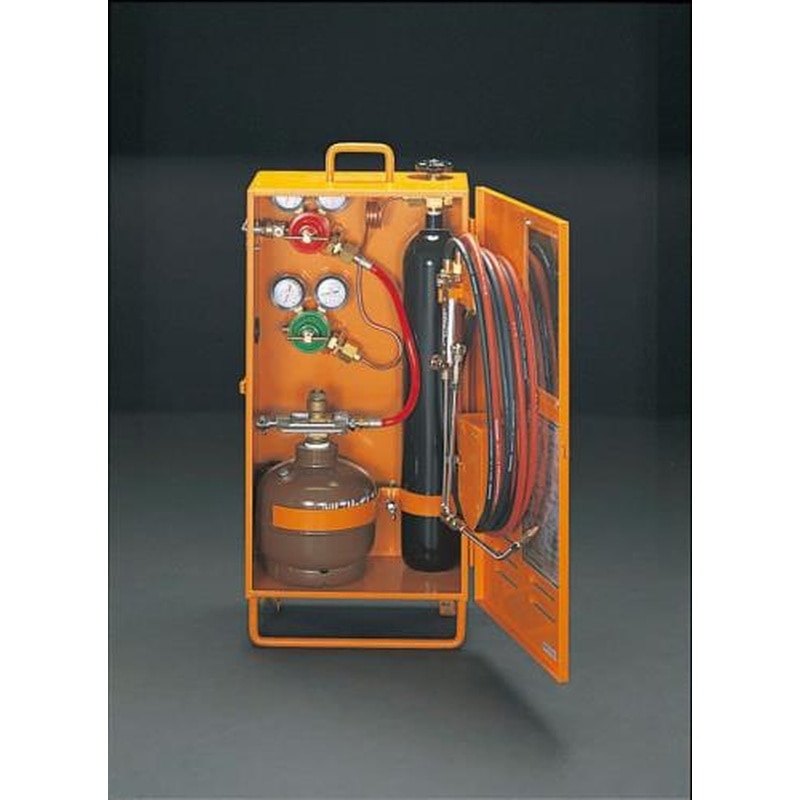 エスコ EA300C 溶接溶断セット(アセチレン・酸素) 1個（ご注文単位1個）【直送品】