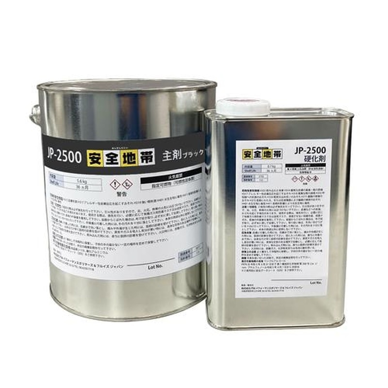 エスコ EA944DS-14B 3.65L滑り止めコート剤(安全地帯/ブラック) 1個(ご注文単位1個)【直送品】