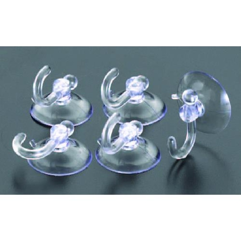 エスコ EA638LA-22B φ30mm/400g吸盤フック(5個x10パック) 1個(ご注文単位1個)【直送品】