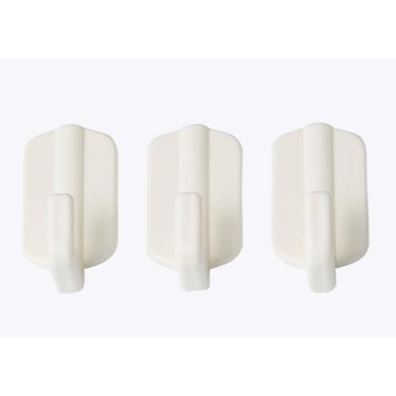 エスコ EA638LA-34B 1.0kgフック(粘着付/3個x10パック) 1個(ご注文単位1個)【直送品】