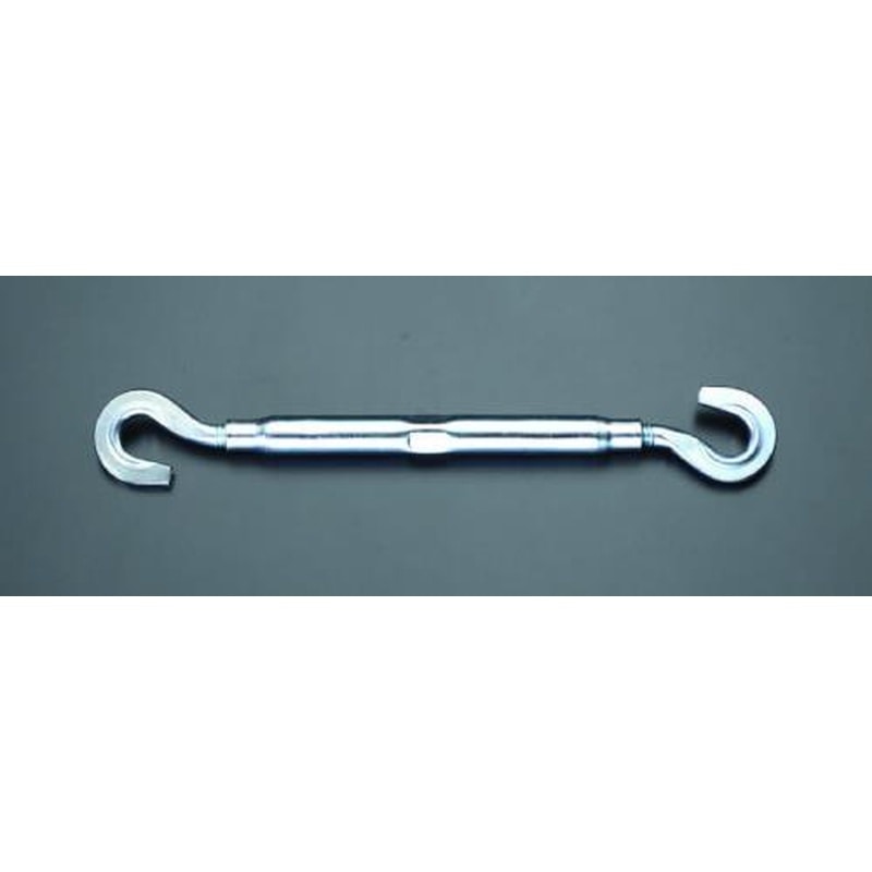 エスコ EA638KP-4 3/4”ターンバックル(スチール製/フック＆フック) 1個（ご注文単位1個）【直送品】
