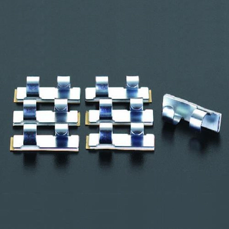 エスコ EA947FA-22B 3-5mm丸型コードクリップ(粘着/70個) 1個(ご注文単位1個)【直送品】