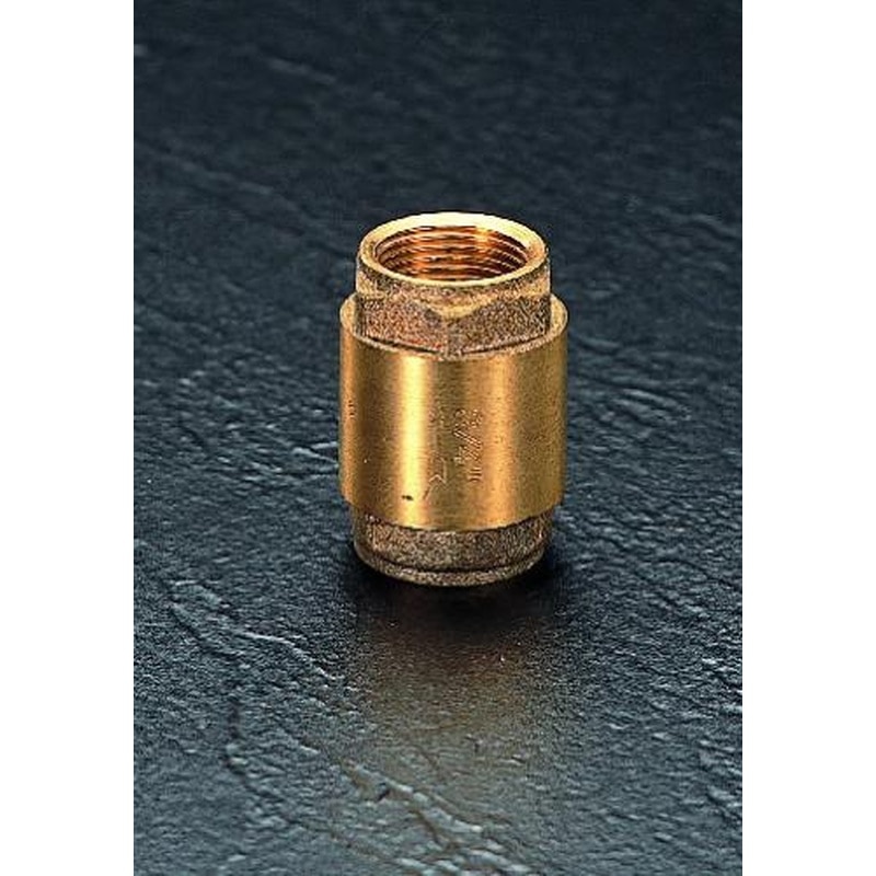 エスコ EA465L-3 G3/8”ねじ付逆止弁 1個(ご注文単位1個)【直送品】