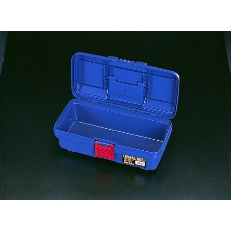 エスコ EA505AD-3 385x202x140mm工具箱(中皿無し/ブルー) 1個（ご注文単位1個）【直送品】