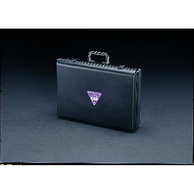 エスコ EA506KB 468x344x105mmアタッシュケース(A3/黒) 1個(ご注文単位1個)【直送品】