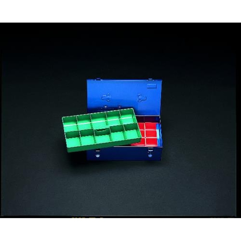 エスコ EA508B 360x200x110mmパーツケース(中皿付) 1個（ご注文単位1個）【直送品】