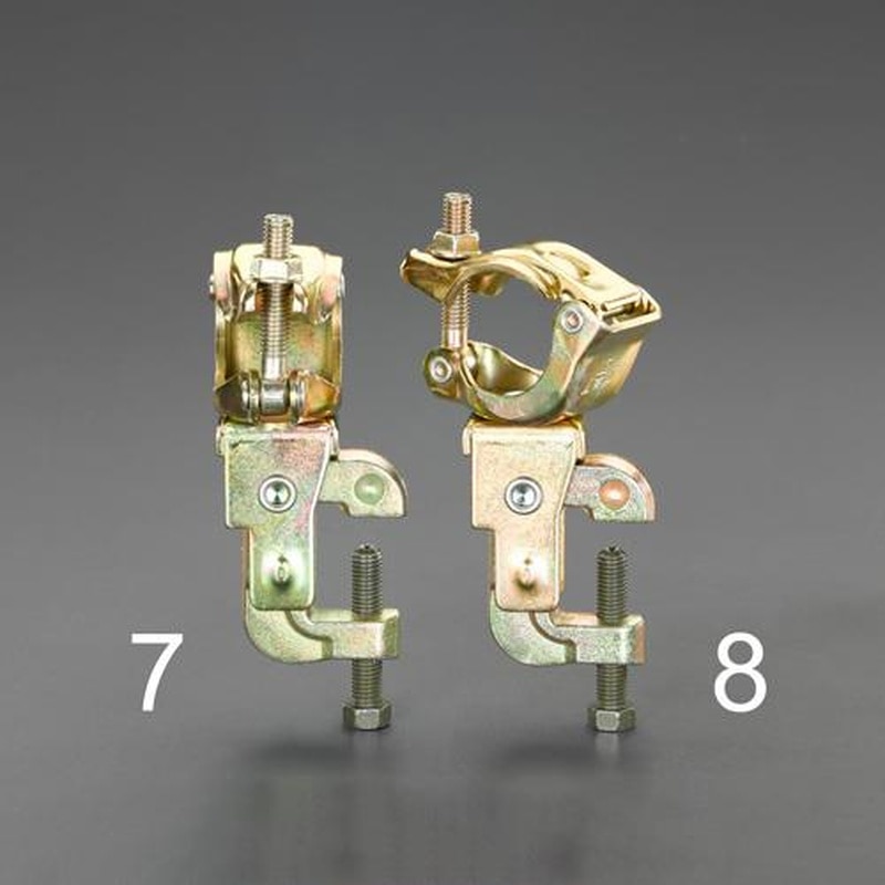 エスコ EA948TA-7 φ42.7/48.6mmパイプ用クランプ(固定) 1個(ご注文単位1個)【直送品】