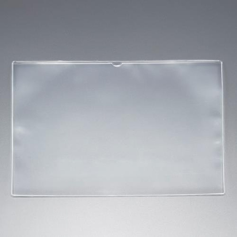 エスコ EA762C-4B 216x308mm/A4カードホルダー(軟質/20枚) 1個（ご注文単位1個）【直送品】