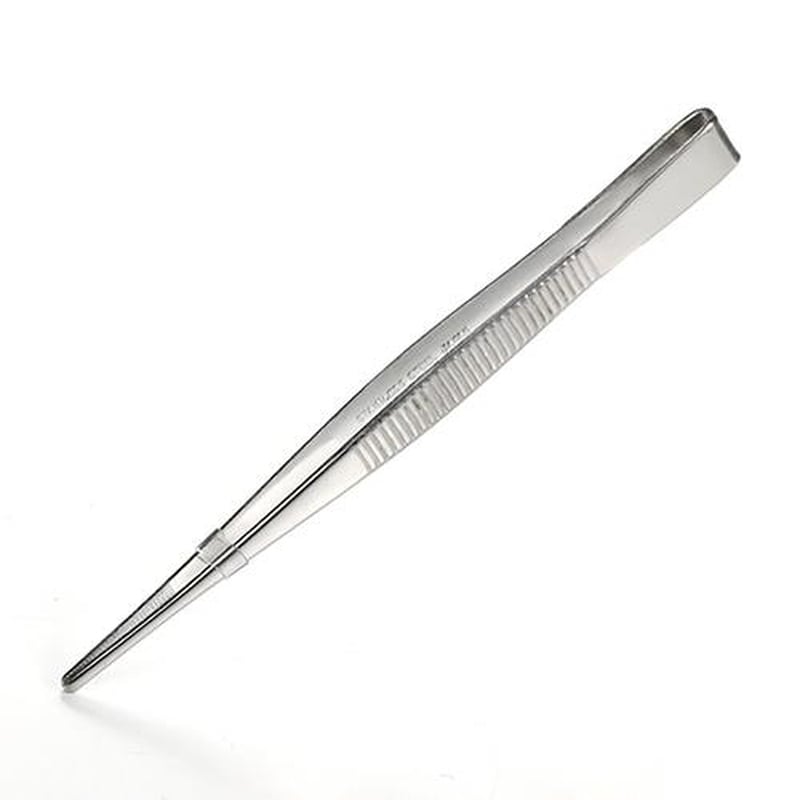 エスコ EA595GD-45 123mmピンセット(ステンレス製) 1個(ご注文単位1個)【直送品】