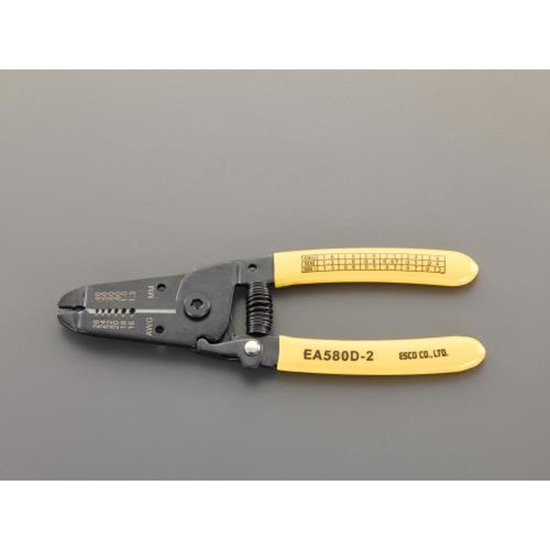 エスコ EA580D-2 0.4-1.3mmワイヤーストリッパー 1個（ご注文単位1個）【直送品】