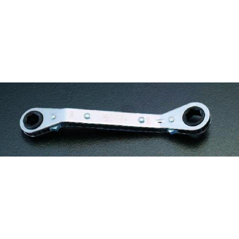 エスコ EA602KB-104[1/2”x9/16”]ラチェットメガネ(オフセット型) 1個（ご注文単位1個）【直送品】