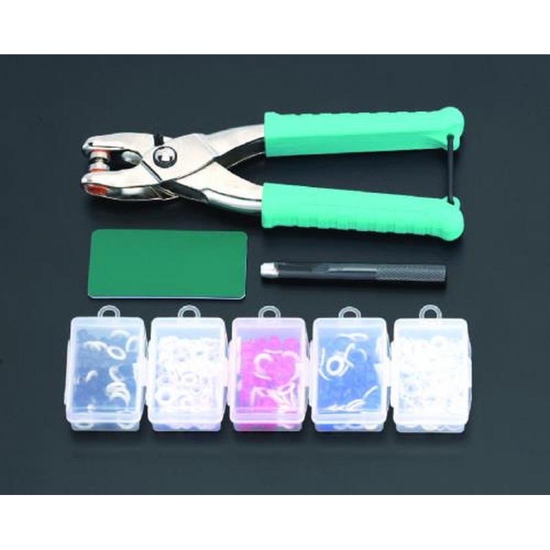 エスコ EA576MP-2 6mmハトメパンチセット 1個（ご注文単位1個）【直送品】