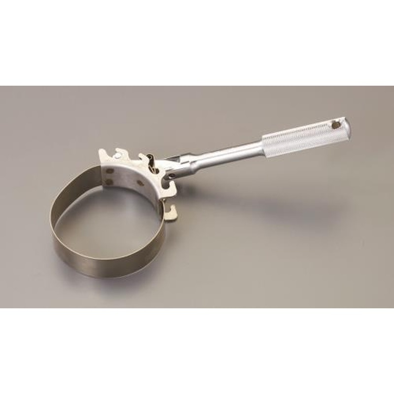 エスコ EA604AL 90-110mmオイルフィルターレンチ 1個(ご注文単位1個)【直送品】