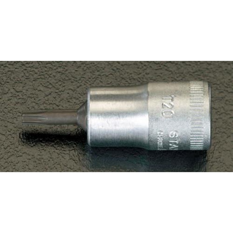 エスコ EA611CD-20 3/8”DR/T20x49mm［Torx]ビットソケット 1個（ご注文単位1個）【直送品】