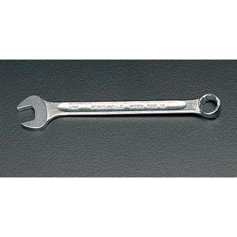 エスコ EA614SV-12 9/16”片目片口スパナ 1個(ご注文単位1個)【直送品】