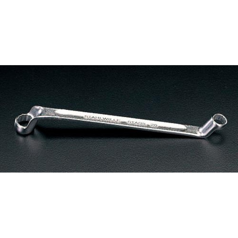 エスコ EA616GB-2 3/8”x7/16”両口めがねレンチ 1個（ご注文単位1個）【直送品】