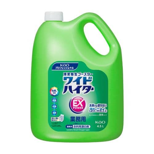 エスコ EA922KB-6AA 4.5L 衣類用酸素系漂白剤(ワイドハイターEXプロ) 1個 （ご注文単位1個）【直送品】