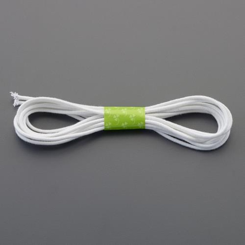 エスコ EA628PW-42 2mmx3.5m丸ゴム(白/1本) 1個(ご注文単位1個)【直送品】