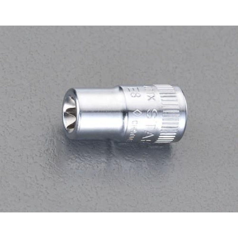 エスコ EA617XH-7 1/4”DRxE7［TORX]ソケット 1個（ご注文単位1個）【直送品】