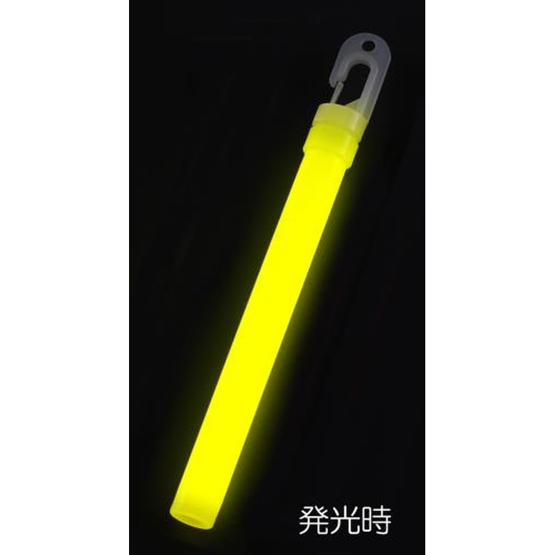 エスコ EA983RM-11 φ15x190mmスティックライト(高輝度/黄) 1個（ご注文単位1個）【直送品】