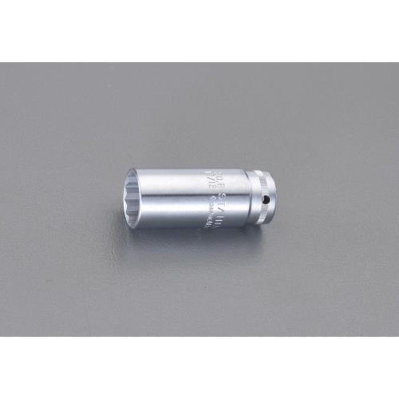 エスコ EA617YP-208 3/8”DRx20.8mmプラグソケット 1個（ご注文単位1個）【直送品】