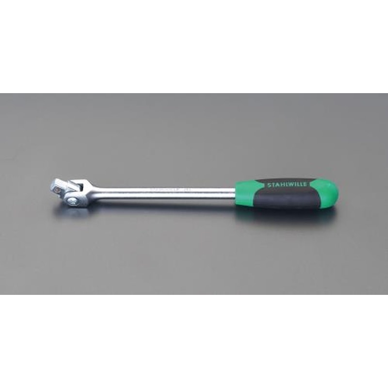 エスコ EA617YR-9 3/8”DR/254mmナットスピンナーハンドル 1個（ご注文単位1個）【直送品】