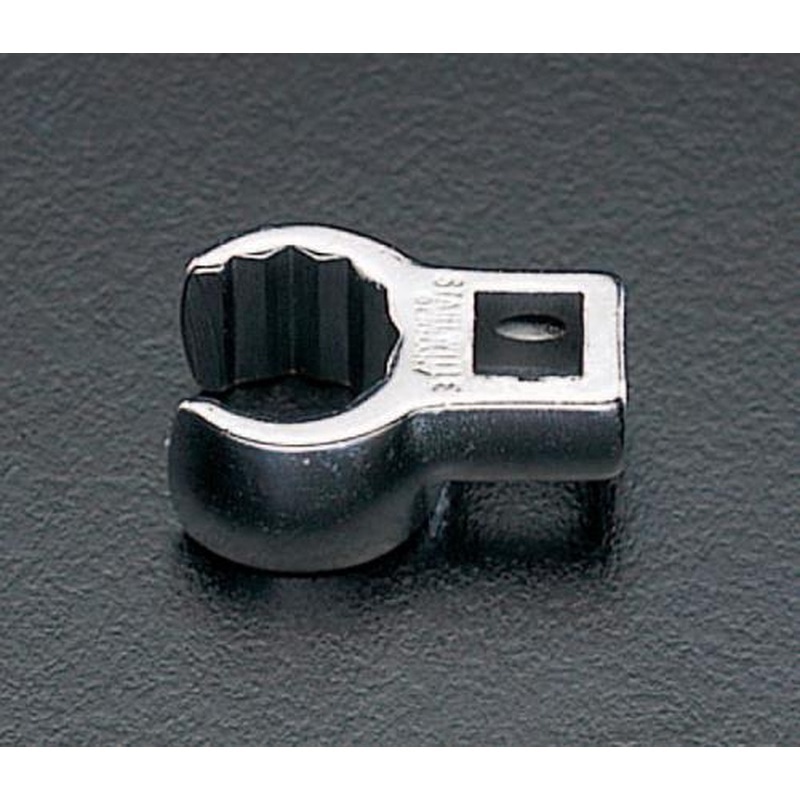 エスコ EA617YU-19 3/8”DRx19mm［CROW-RING]スパナ 1個（ご注文単位1個）【直送品】