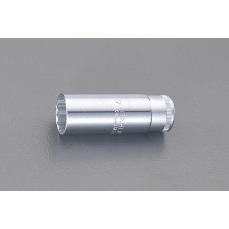 エスコ EA617ZE-21 1/2”DRx21mmディープソケット 1個（ご注文単位1個）【直送品】