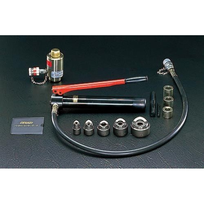エスコ EA620TA 3/4”-2”油圧パンチャーセット(薄鋼管用) 1個（ご注文単位1個）【直送品】