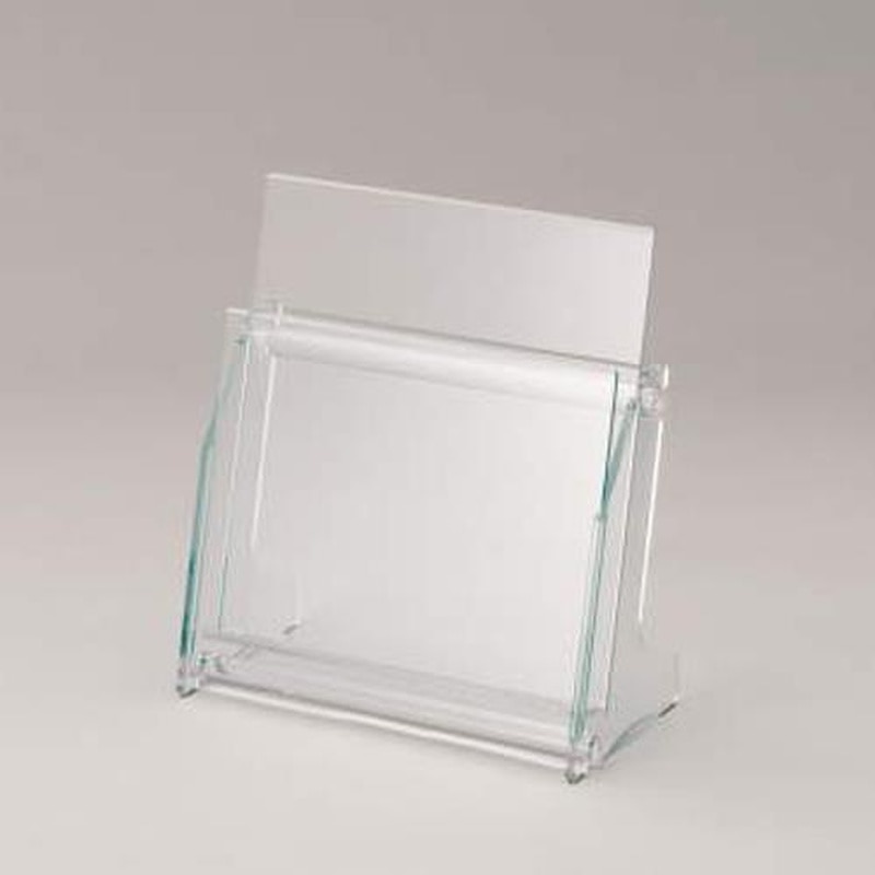 エスコ EA954LB-64 225x112x239mmパンフレットスタンド(A4/1列1段) 1個（ご注文単位1個）【直送品】