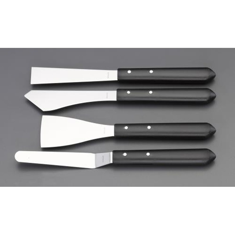 エスコ EA579AF-2 4本組コーキングヘラ 1個（ご注文単位1個）【直送品】