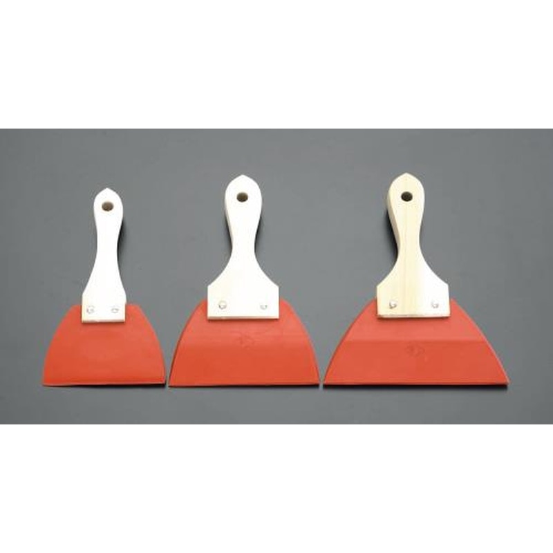 エスコ EA579DA-30 3本組ゴムベラ 1個（ご注文単位1個）【直送品】