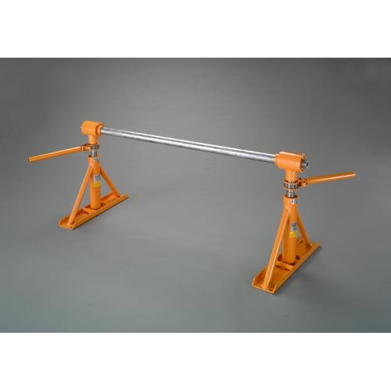 エスコ EA632HB-3[3t]ケーブルリードスタンド(2台組/スピンドル付) 1個（ご注文単位1個）【直送品】