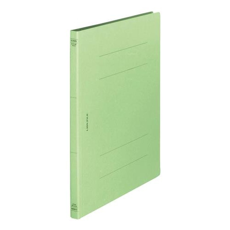 エスコ EA762CD-87 A4フラットファイル(黄緑/10冊) 1個（ご注文単位1個）【直送品】