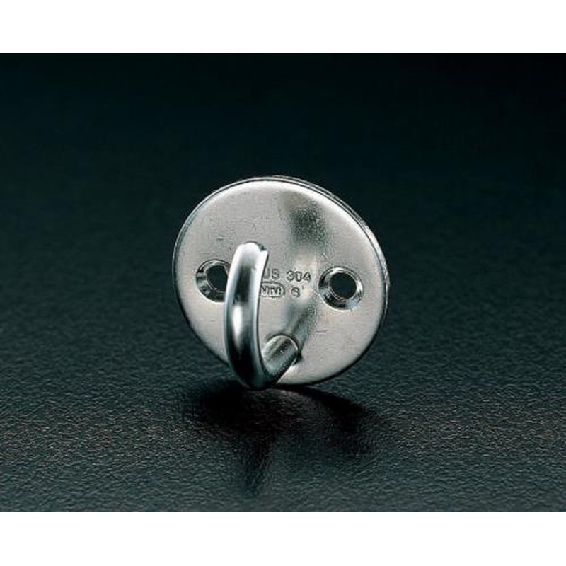 エスコ EA638DM-5 φ33x20mmオープンラウンドアイ(ステンレス) 1個（ご注文単位1個）【直送品】