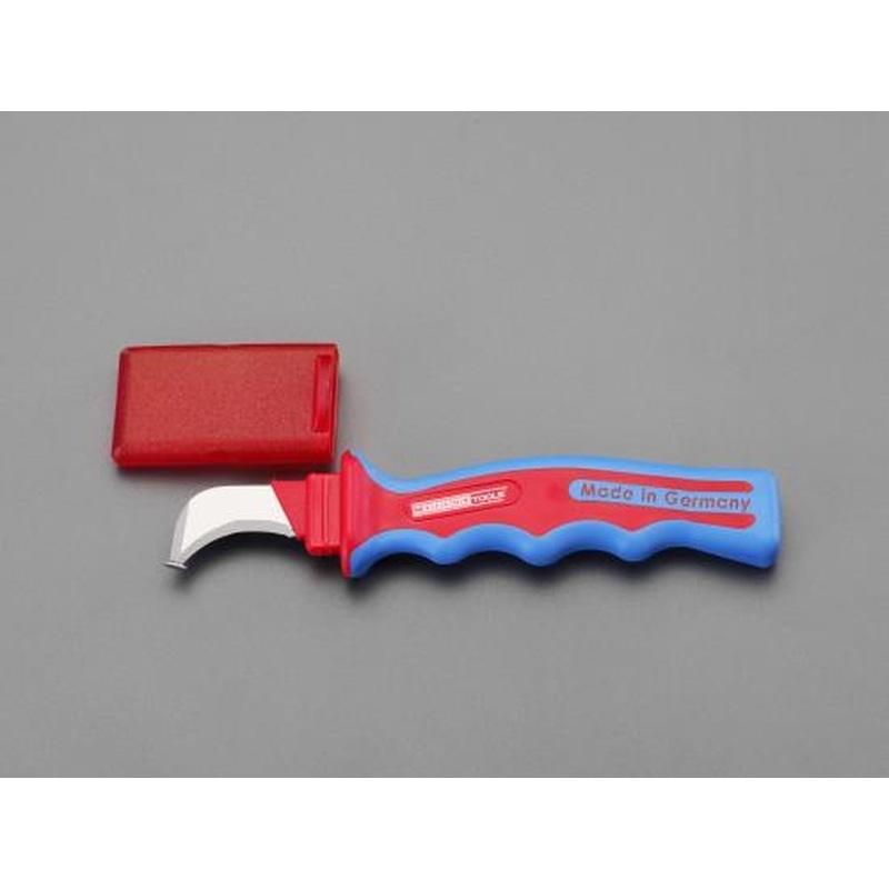 エスコ EA640G-2 30x195mm絶縁電工ナイフ(ケーブル用) 1個（ご注文単位1個）【直送品】