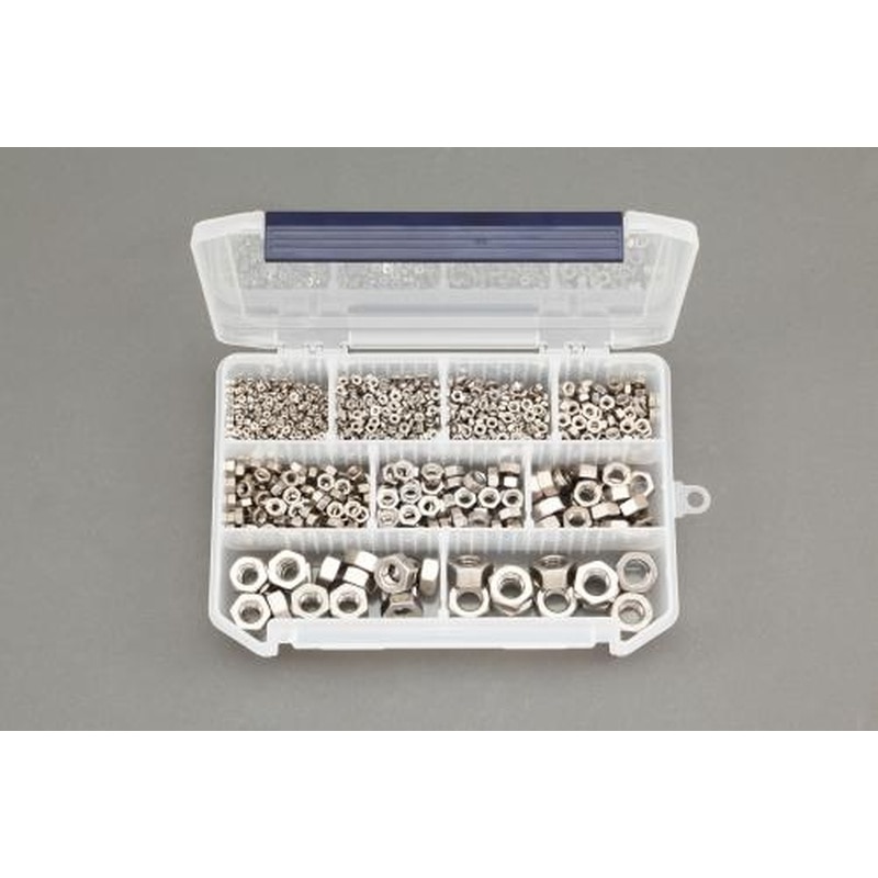 エスコ EA949LS-13 M2-M12六角ナットセット(ステンレス製) 1個（ご注文単位1個）【直送品】