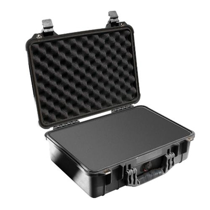 エスコ EA657-150 425x284x155mm/内寸万能防水ケース(黒) 1個（ご注文単位1個）【直送品】