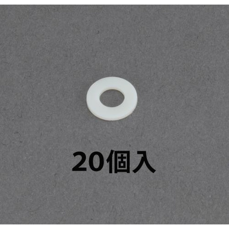 エスコ EA945AR-215 M5平ワッシャー(RENY/20個) 1個（ご注文単位1個）【直送品】