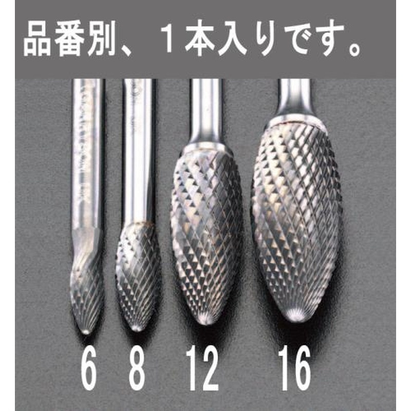 エスコ EA819JK-12 12x32mm/6mm軸超硬カッター 1個（ご注文単位1個）【直送品】