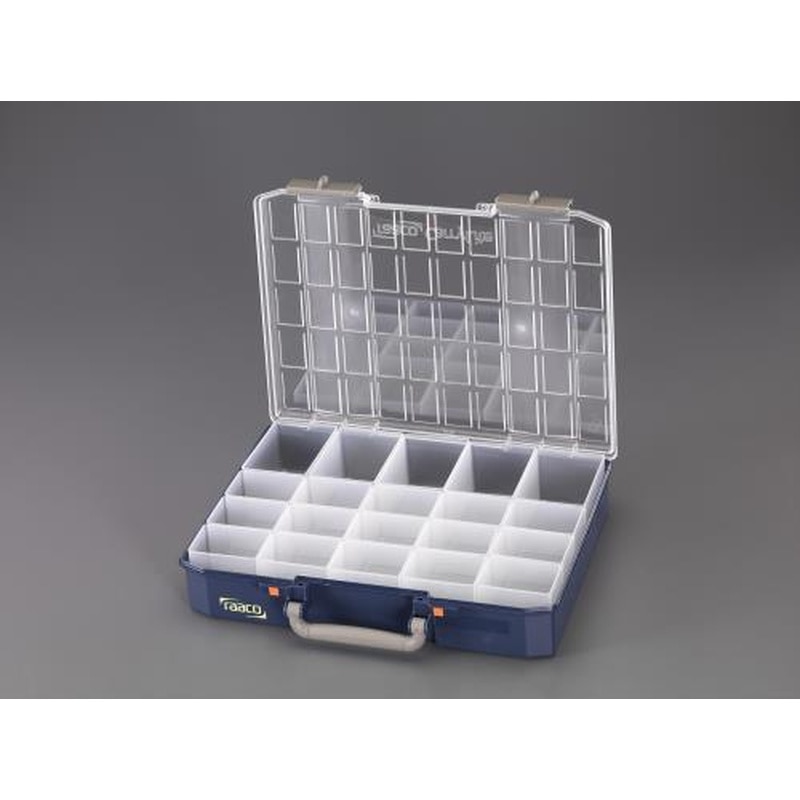 エスコ EA661AB-3 413x330x79mm/外寸パーツケース 1個(ご注文単位1個)【直送品】