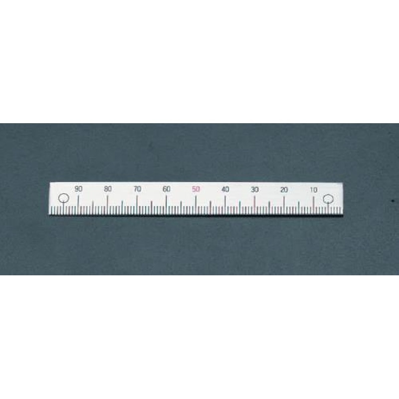 エスコ EA948J-11 50mm［左方向/下目盛]スケール 1個（ご注文単位1個）【直送品】
